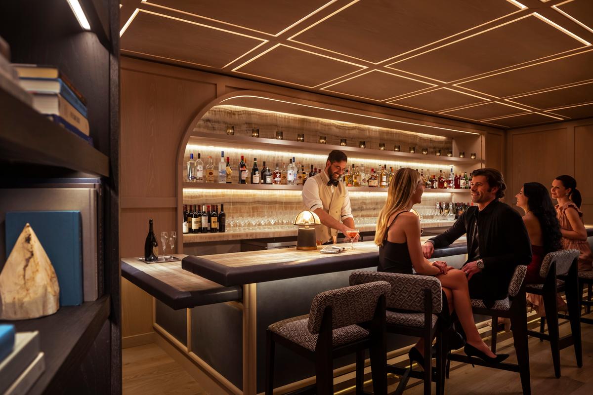 Capping off the evening at Bandista offers a speakeasy experience. (Courtesy of Four Seasons)