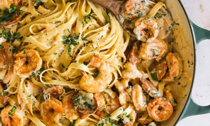 Cajun Shrimp Pasta Delivers Big Smoky Flavor With Minimal Effort