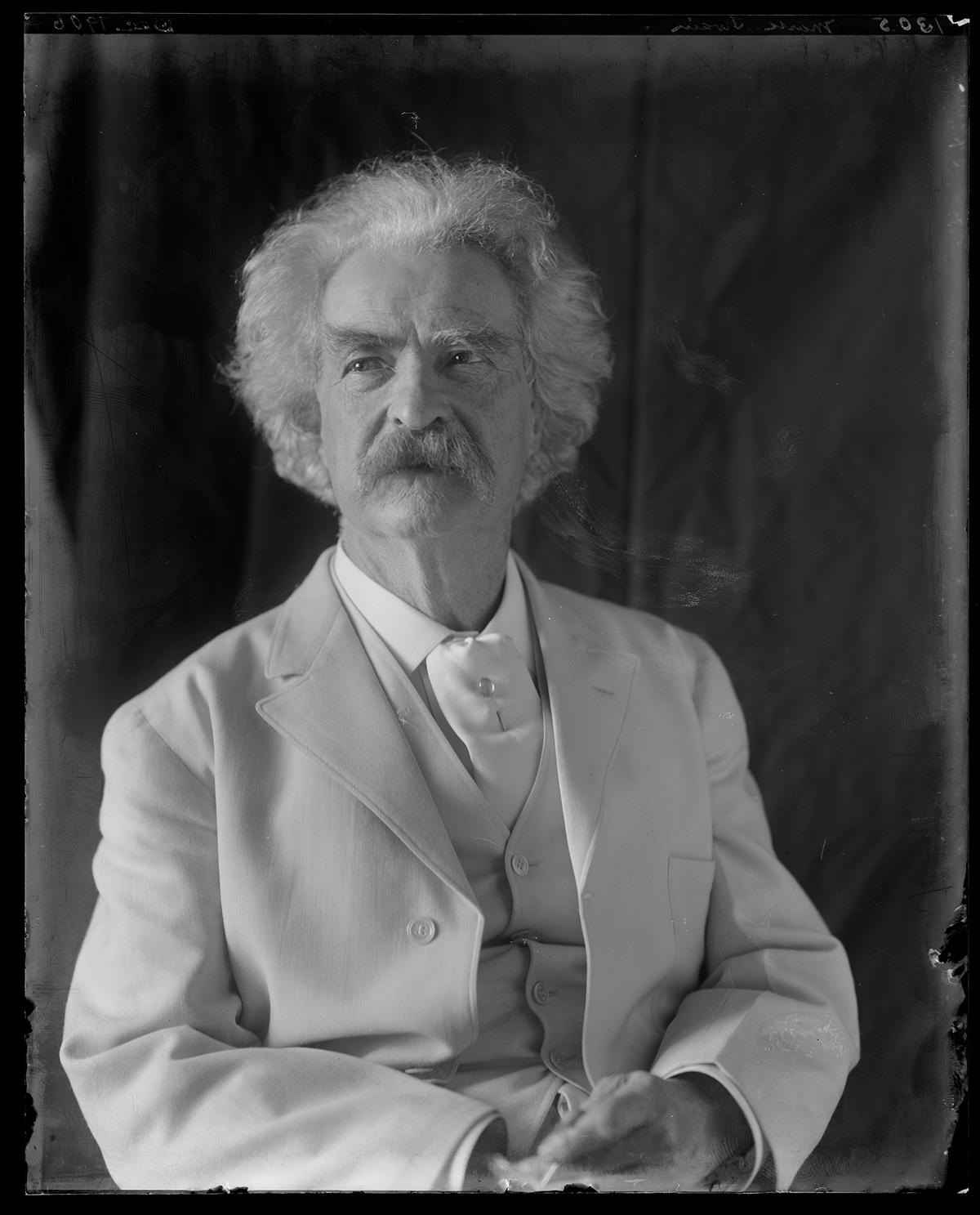 Samuel Clemens, better known by his pen name: Mark Twain. Library of Congress. (Public Domain)