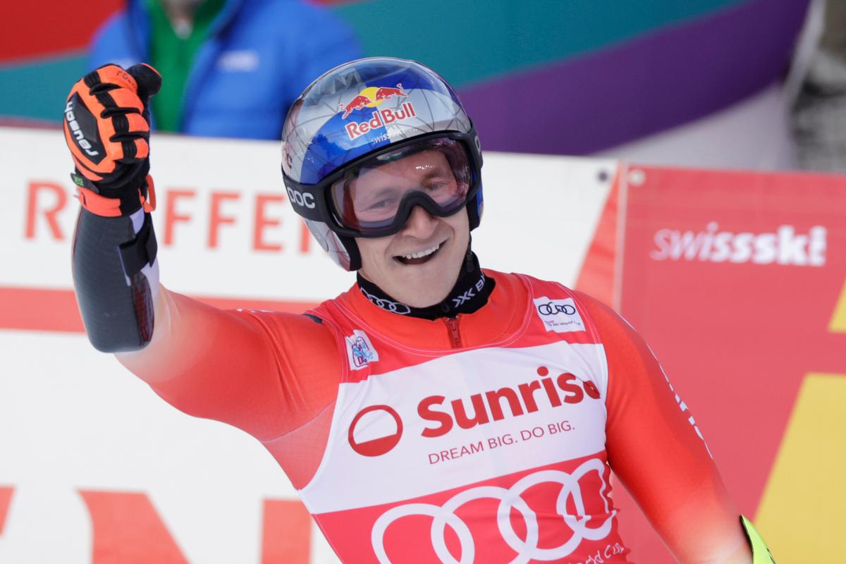 Swiss Ace Marco Odermatt Wins World Cup Giant Slalom