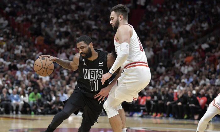 NBA Roundup: Nets Sneak by Heat in Final Seconds
