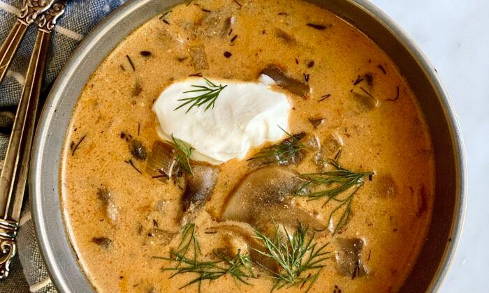 Creamy Hungarian Mushroom Soup Is a One-Pot Winner