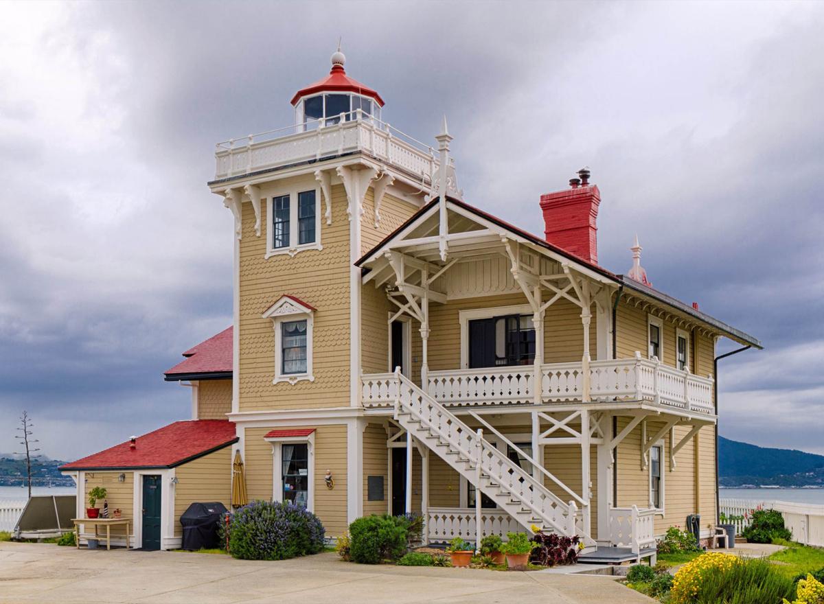 A recent picture of East Brother Light Station. (Courtesy of Tom Butt)