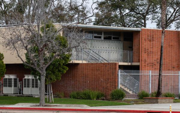 Costa Mesa High School in Costa Mesa, Calif., on Jan. 11, 2023. (John Fredricks/The Epoch Times)
