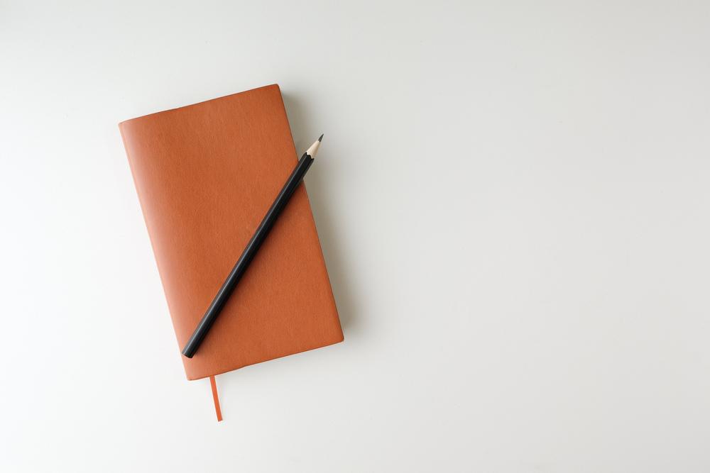 Carry a small notebook to keep track of daily and weekly tasks and to write down great ideas when you have them.(korkeng/Shutterstock)