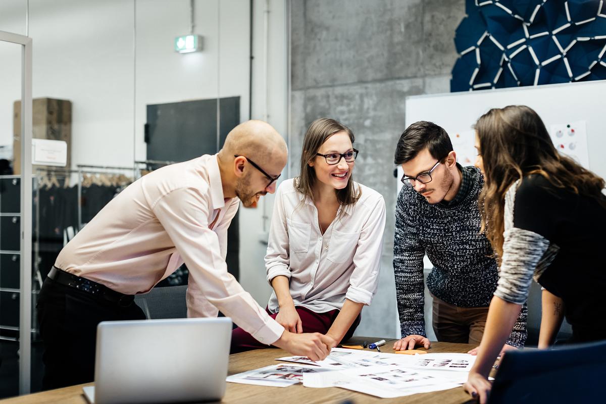 Working with others can be a great way to complete complex projects, as long as everyone knows their duties and ‘must-be-done-by’ dates. (Hinterhaus Productions/Getty Images)