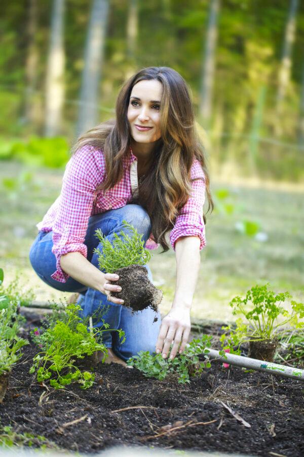 After hunting, gardening was a natural next step in Harris’s journey into a sustainable lifestyle. (Graylyn Harris)