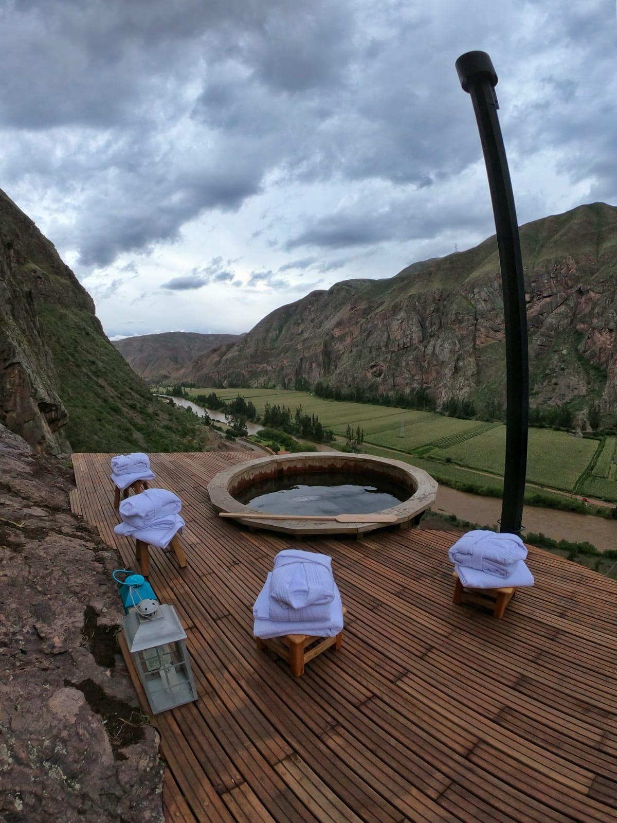 A view of the spa. (Courtesy of Natura Vive)