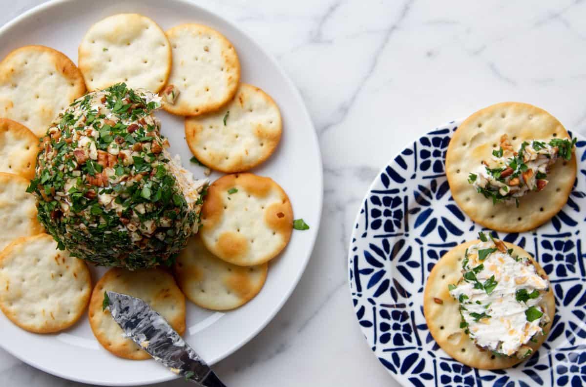 Cheese Ball With Herbs and Spices
