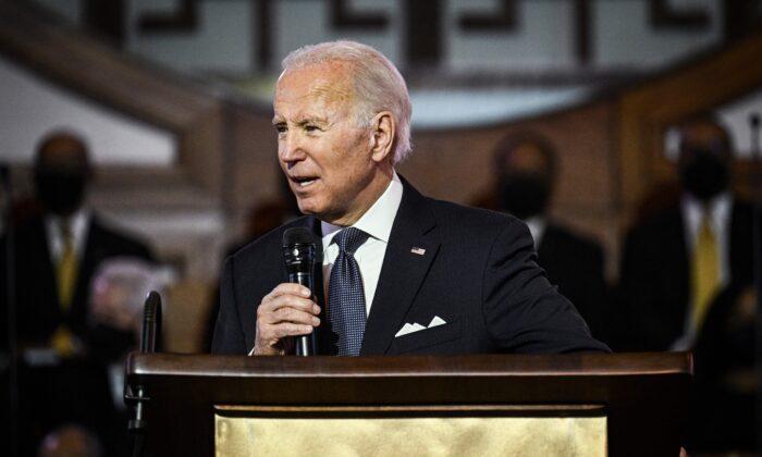 Biden Courts Black Voters, Calls Republicans ‘Fiscally Demented’ During Remarks at Martin Luther King Jr. Day Breakfast