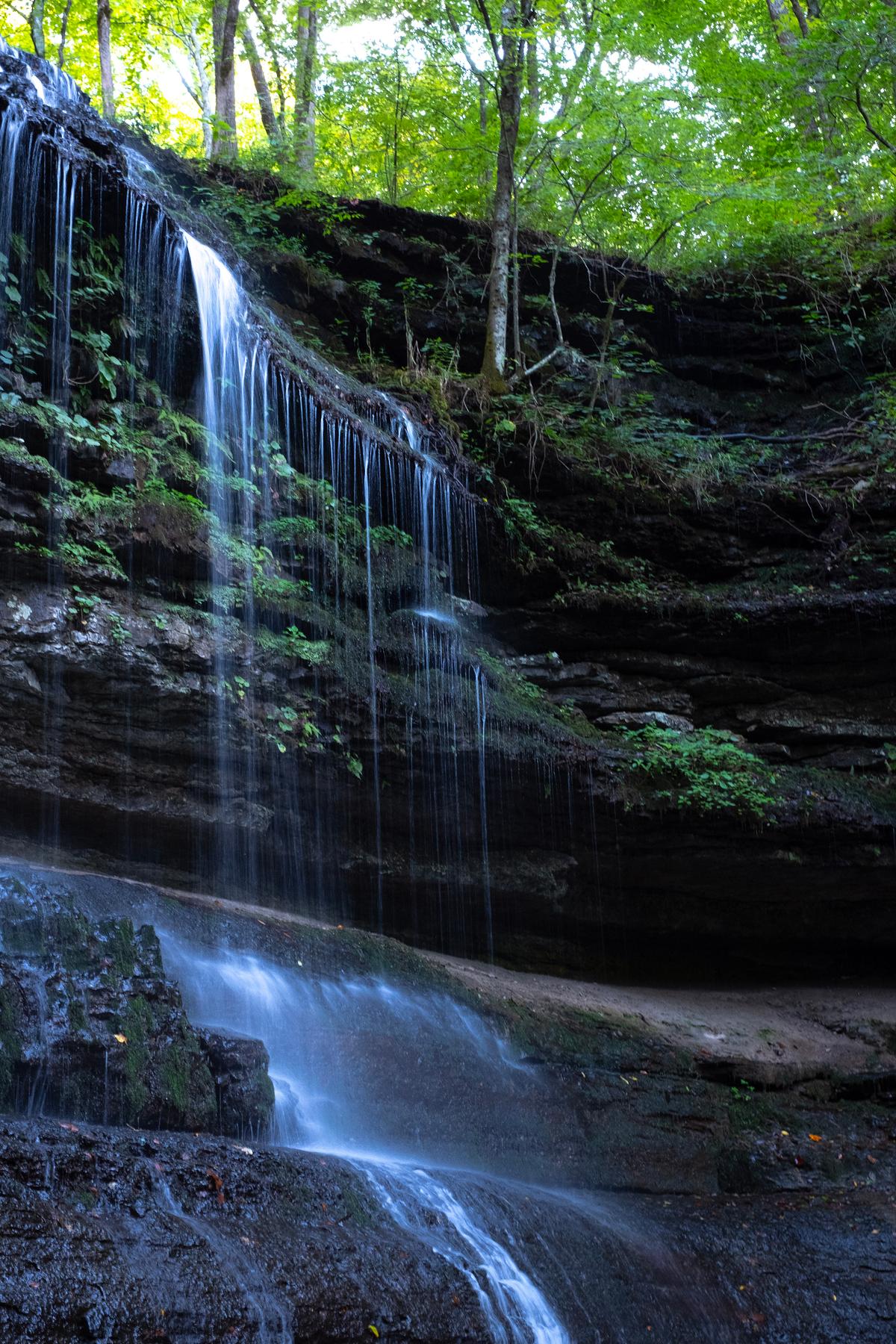 Stillhouse Hollow Falls is just one of many hikes in Columbia, Tennessee. (Benjamin Myers/TNS)