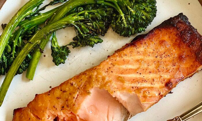 Air Fryer Miso-Ginger Salmon Is Totally Irresistible