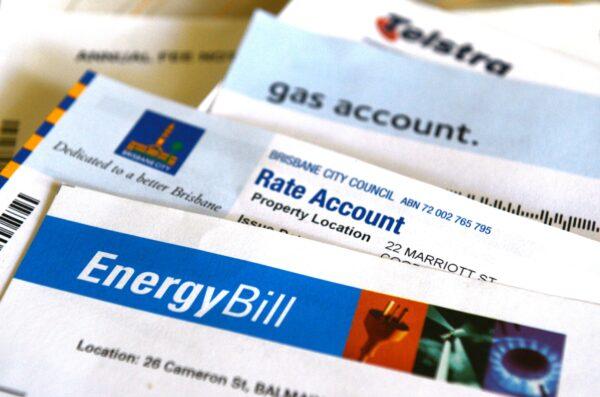 A pile of bills in Brisbane, Australia, on Oct. 30, 2013. (AAP Image/Dan Peled)