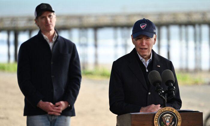 Biden Delivers Speech on California Storms Disaster Recovery