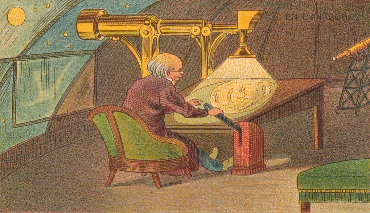 (<a href="https://commons.wikimedia.org/wiki/File:France_in_XXI_Century._Astronomia.jpg">Public Domain</a>)