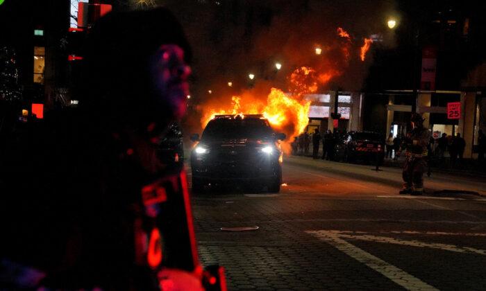 Police Arrest 6 After Violence Erupts in Downtown Atlanta Protest