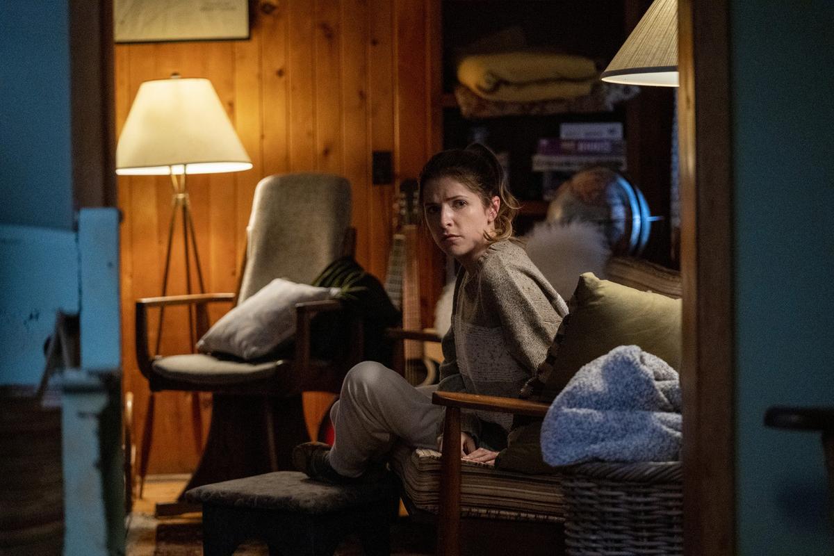 Alice (Anna Kendrick) worrying, in "Alice, Darling." (Lionsgate)