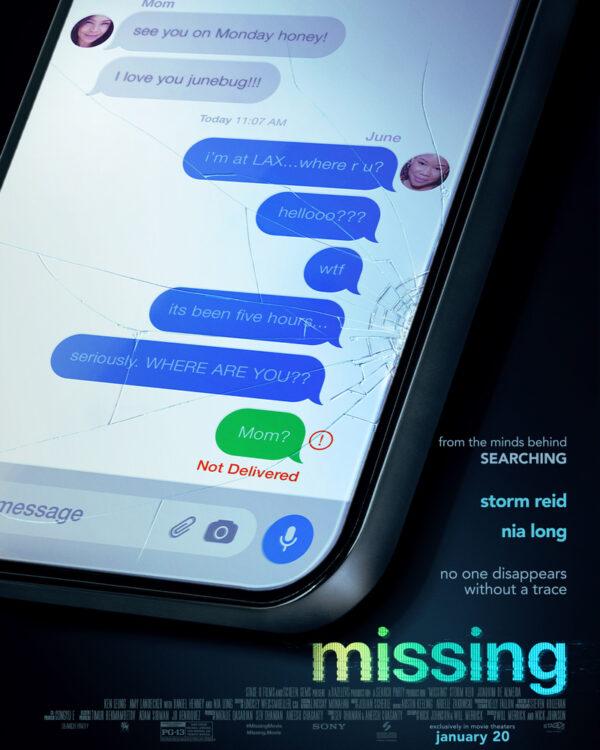 The "screenlife" technique puts viewer in the characters' shoes, in "Missing." (Sony Pictures Releasing)