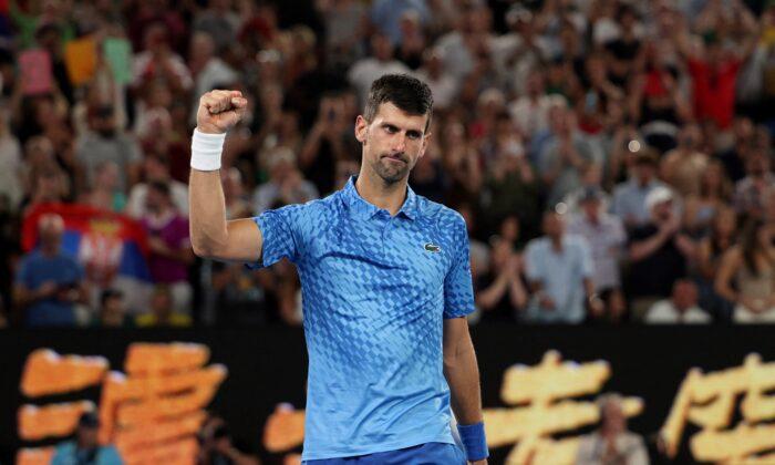 Flawless Djokovic Dismantles de Minaur to Storm Into Quarter-Final