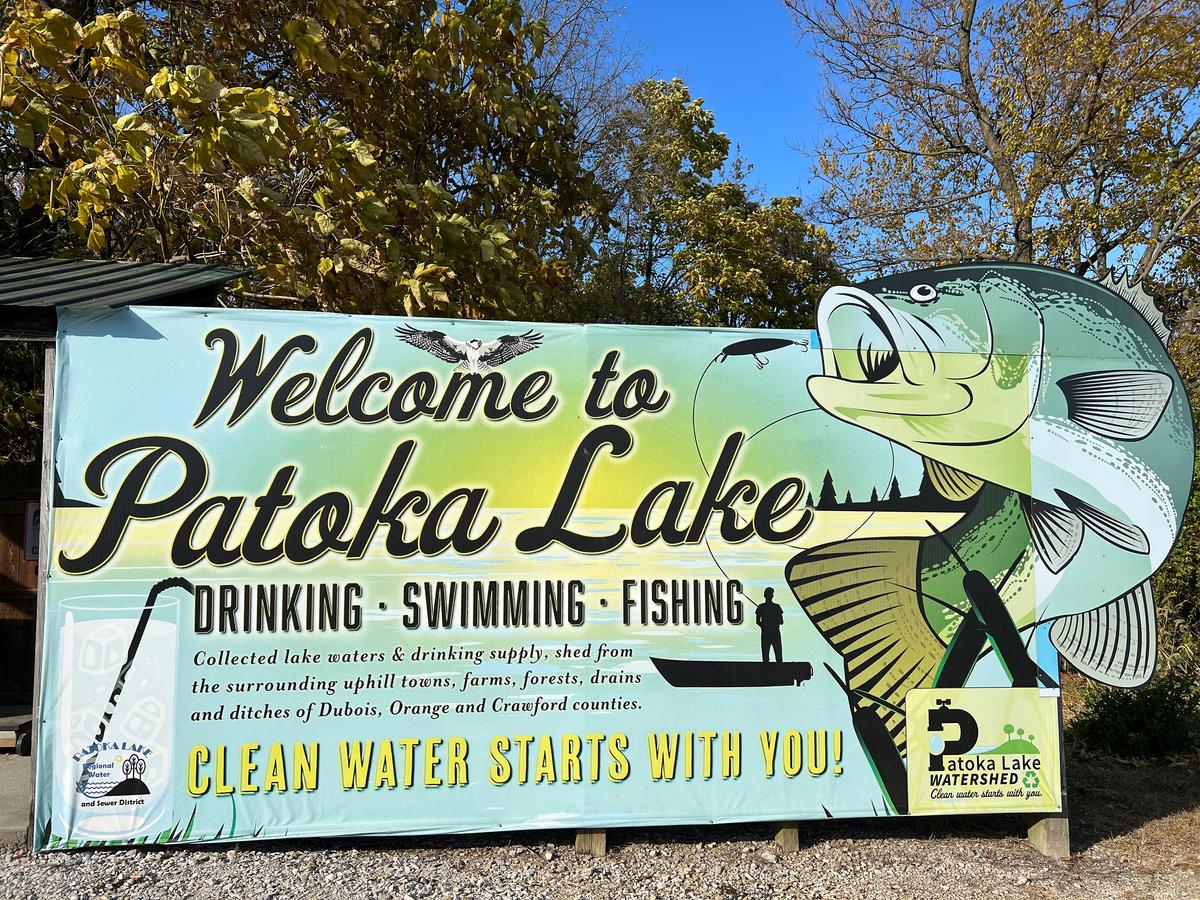 Patoka Lake is an excellent largemouth bass lake that draws anglers from around the U.S. Other gamefish species are smallmouth bass, bluegill, sunfish, catfish and walleye. The 8,800-acre lake provides habitat for freshwater jellyfish and bald eagle nesting sites. (Mary Ann Anderson/TNS)