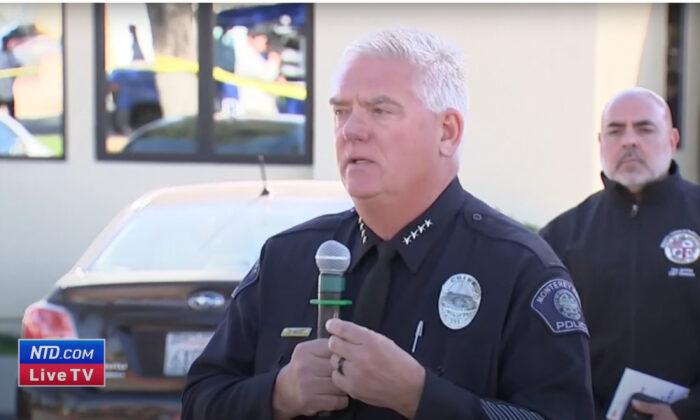 Monterey Park Police and Fire Department Hold News Conference on Mass Shooting