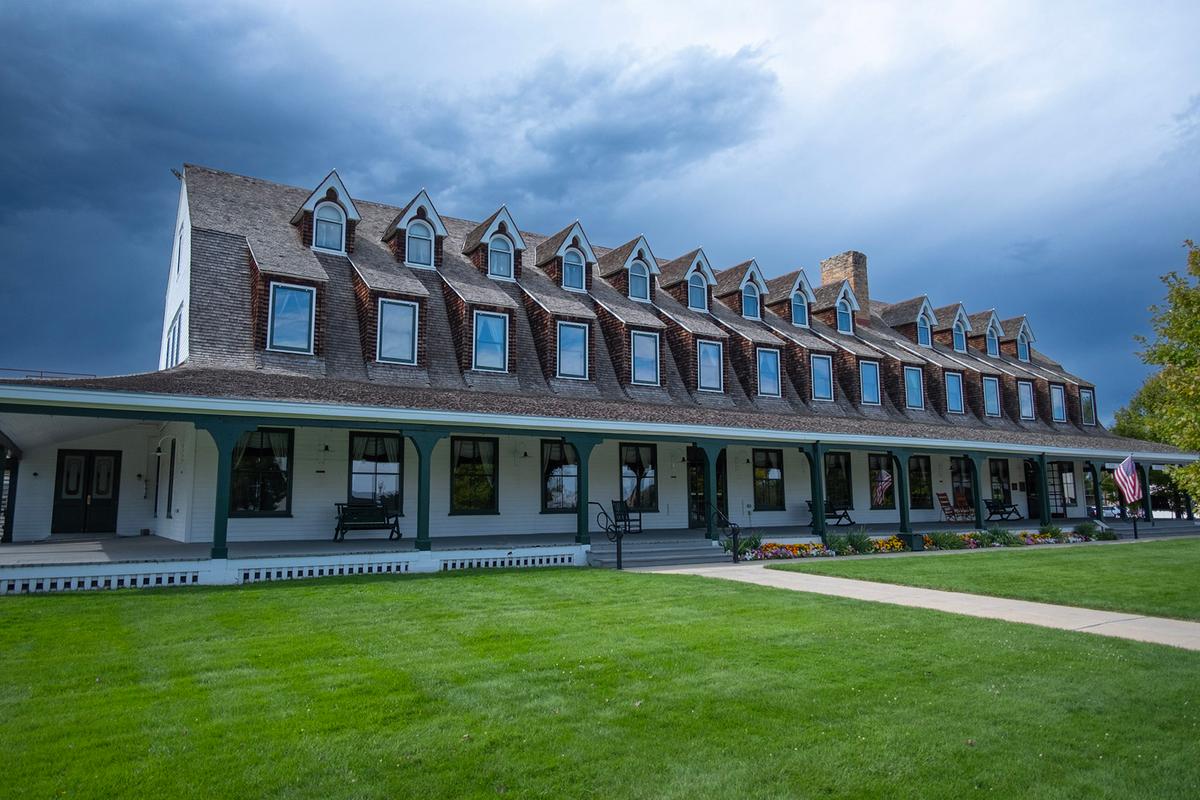 The Sheridan Inn, once co-owned by Buffalo Bill. (Benjamin Myers/TNS)