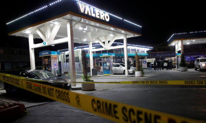 Shootout at Oakland Gas Station Kills 1, Wounds 8 People