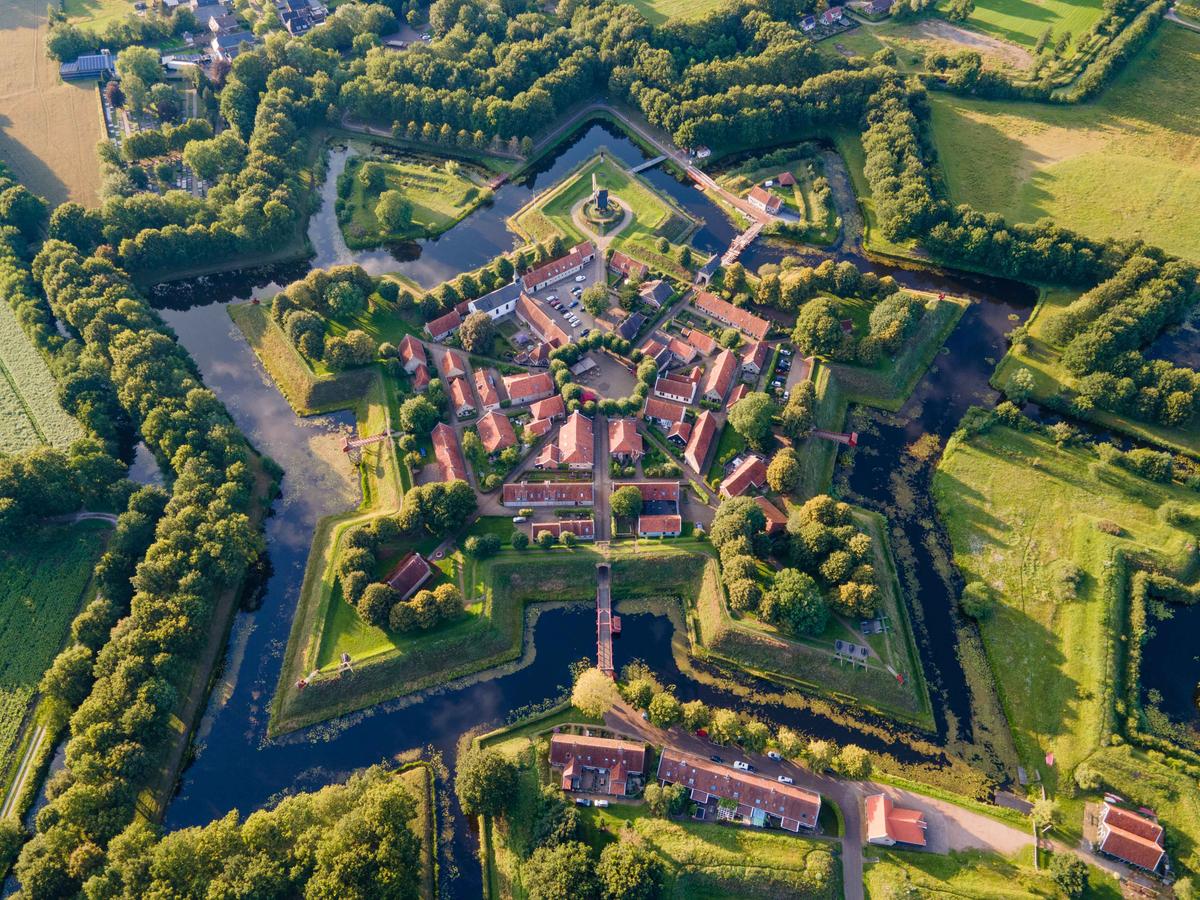 Bourtange Fortress in the Netherlands near the German border. (saleksv/Shutterstock)