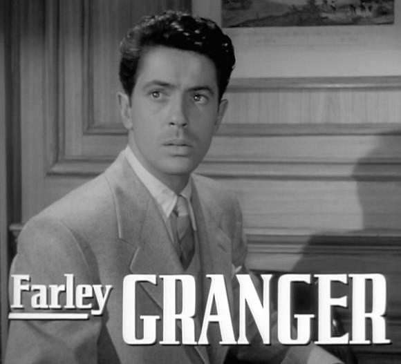 Cropped screenshot of Farley Granger from the trailer for the film "Strangers on a Train" from 1951. (Public Domain)