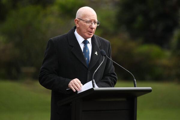 Australian Governor-General David Hurley speaks at Government House in Sydney, Australia, on June 28, 2017. (Brendon Thorne/Getty Images)