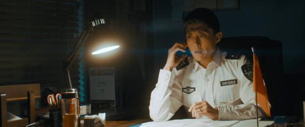 Fang Du as Inspector Ou in "Starring Jerry Hsu." (Visit Films)