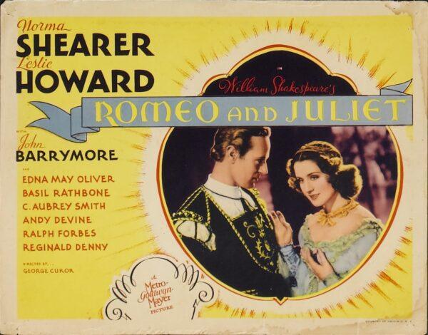 Lobby card publicizing "Romeo and Juliet." (MovieStillsDB)