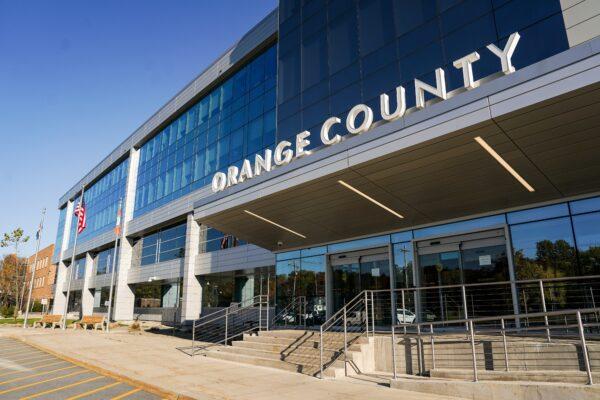 The Orange County Government Center in Goshen, N.Y., on Oct. 22, 2022.(Samira Bouaou/The Epoch Times)