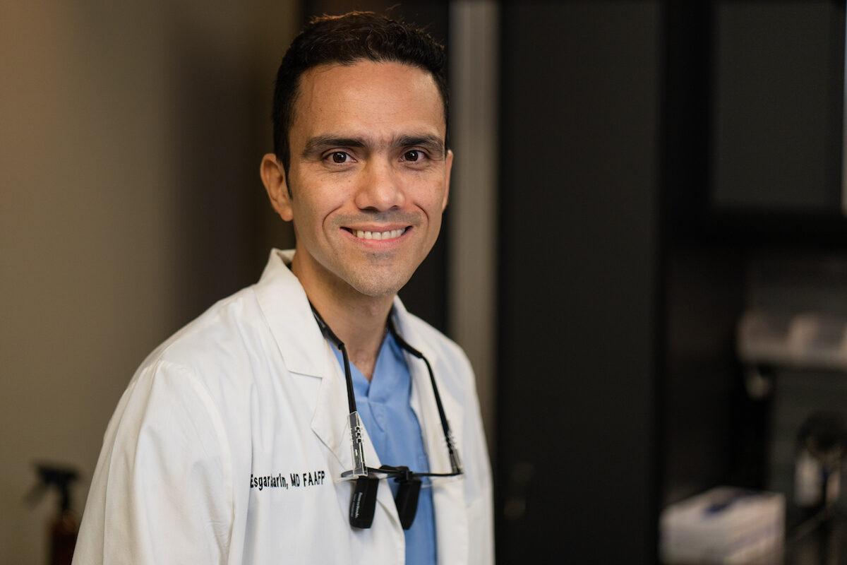 Vasectomy expert Dr. Esgar Guarín in Cedar Rapids, Iowa, in 2021. (Courtesy of Dr. Esgar Guarín)
