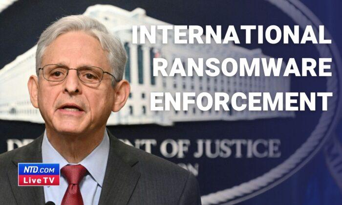 Garland Announces International Ransomware Enforcement