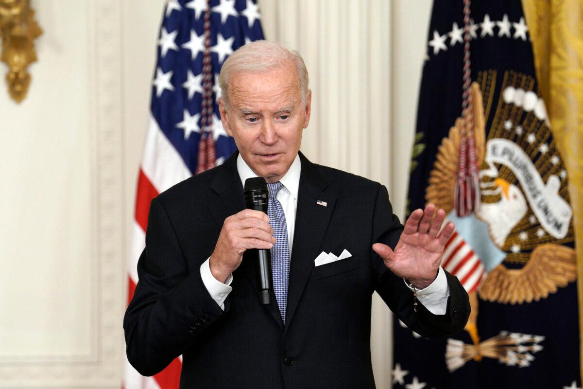 President Joe Biden welcomes bipartisan mayors attending the Conference of Mayors Winter Meeting to the White House on Jan. 20, 2023. (Yuri Gripas/Abaca Press/TNS)