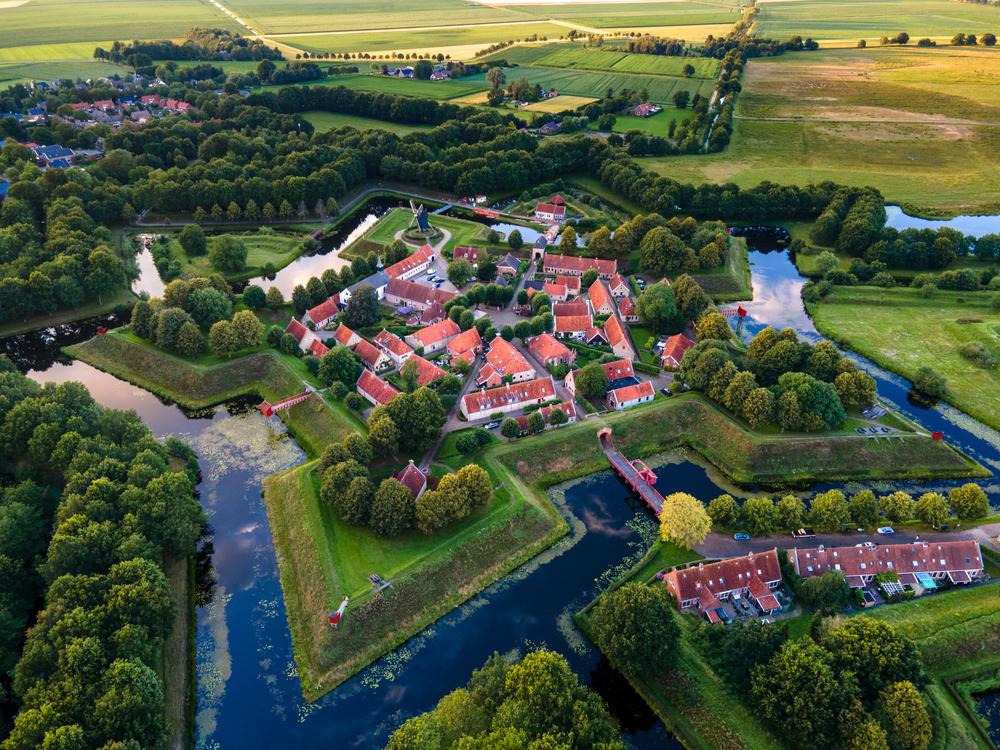 Fort Bourtange in the Netherlands. (saleksv/Shutterstock)