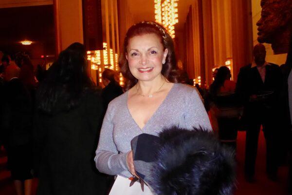 Maricela Noble enjoyed Shen Yun Performing Arts at The Kennedy Center Opera House on Jan. 27, 2023. (Frank Liang/The Epoch Times)