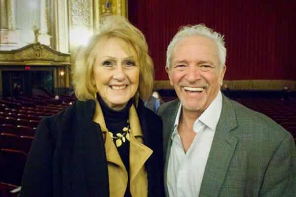 Celeste and Phil Paleologos attended Shen Yun Performing Arts at the William Saroyan Theater in Providence, R.I., on Jan. 28, 2023. (Erin Fang/The Epoch Times)