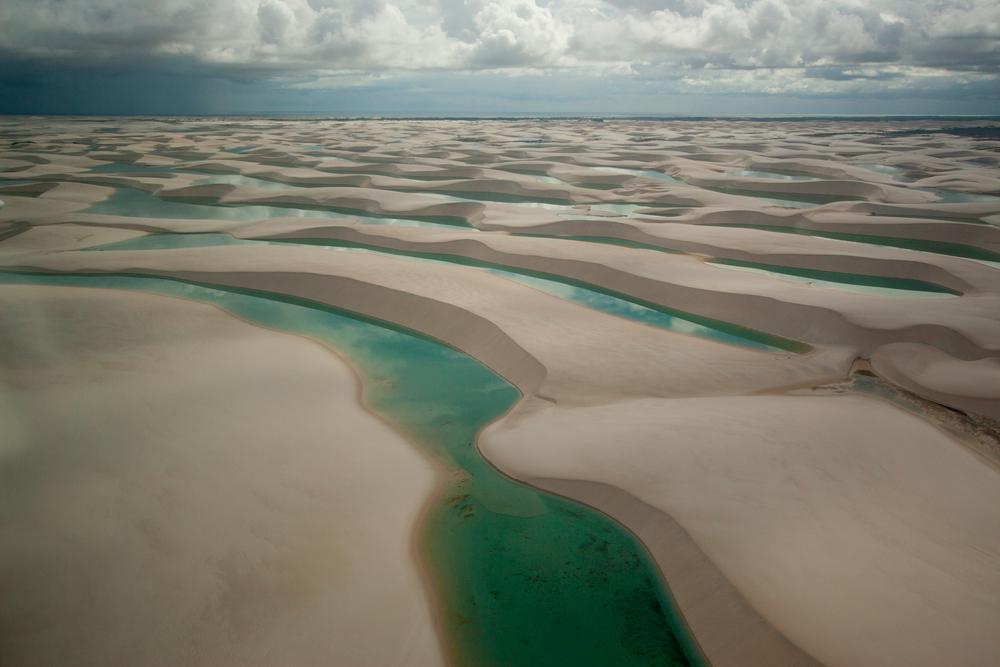 Countless lagoons fill the spaces between the sand dunes of Lençóis Maranhenses annually. (Caio Pederneiras/Shutterstock)
