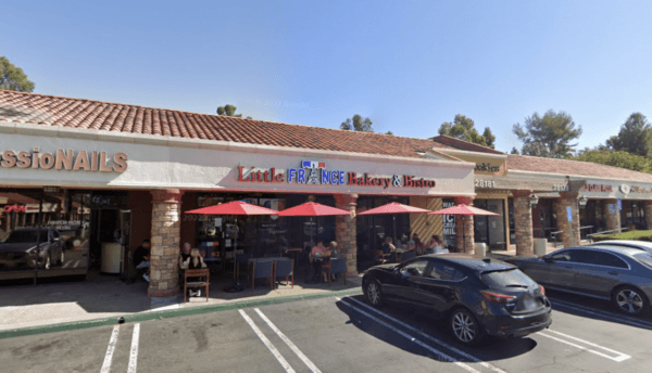 Little France Coffee & Bakery in Mission Viejo, Calif., in April 2022. (Google Maps/Screenshot via The Epoch Times)