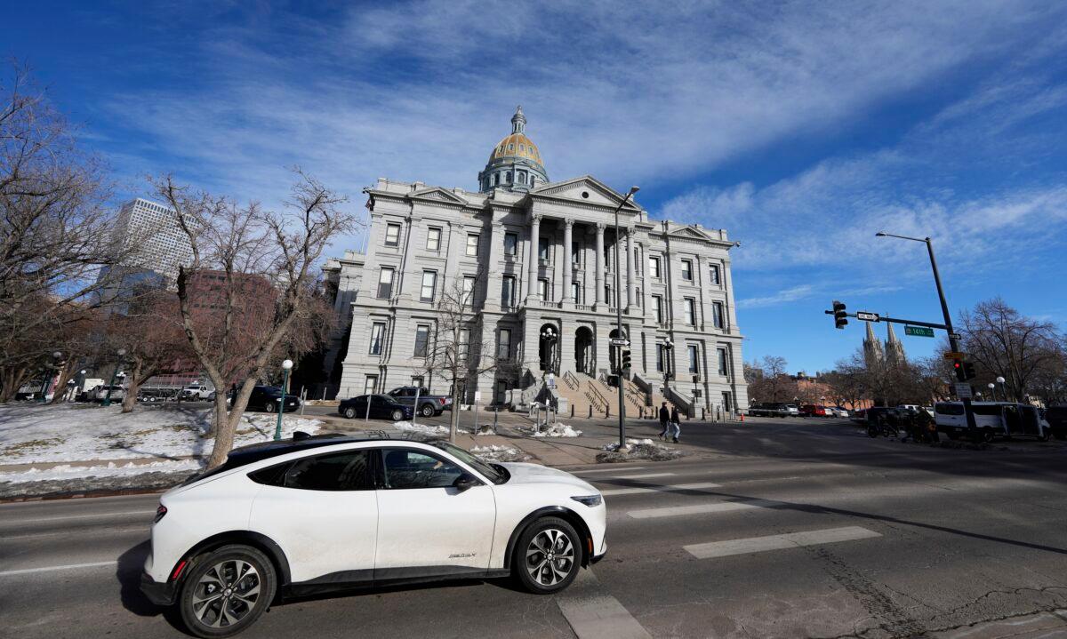 Denver's State Capitol on Jan. 9, 2023. (David Zalubowski/AP Photo)