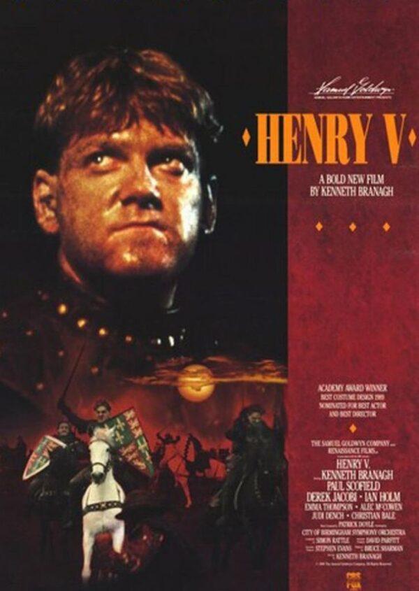 A poster for "Henry V" directed and starring Kenneth Branagh. (British Broadcasting System)