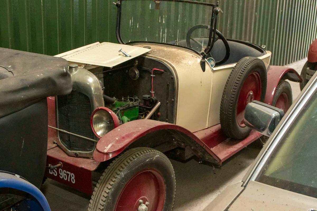 A 1923 Citroen open two-seater. (SWNS)