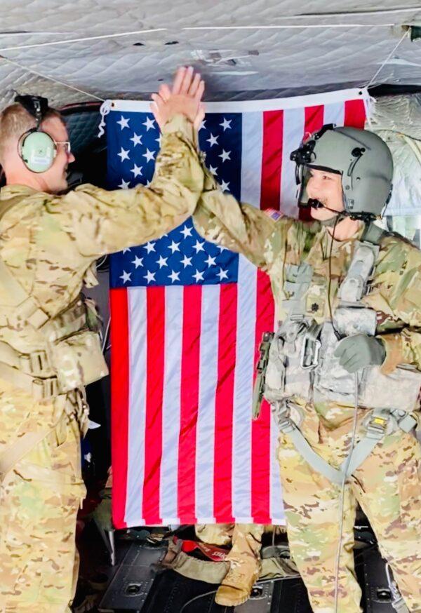 LTC Theresa M. Long’s promotion, Ft. Rucker, AL. Photo taken by Michael Luna. (Courtesy of Theresa Long)