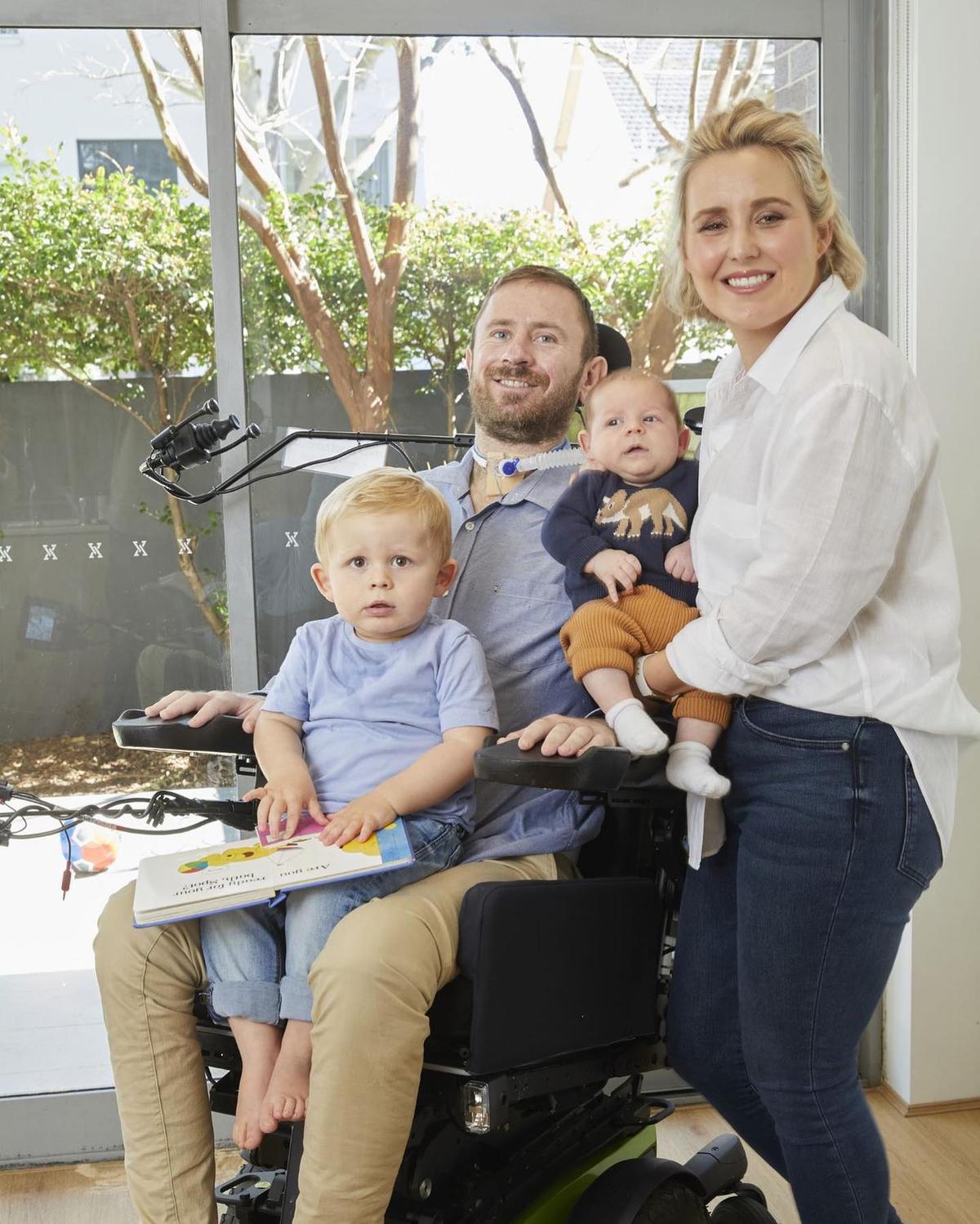 Nathan, Kate, and their boys Harry and Angus. (Courtesy of <a href="https://www.instagram.com/kate__stapleton/">Kate Stapleton</a>)