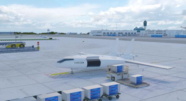 Natilus 3.8T design will hold more cargo volume than traditional short-haul aircraft. (Courtesy of Natilus)