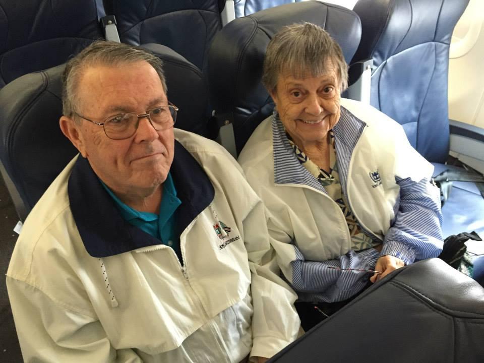 Bob and Betty traveling together. (Courtesy of <a href="https://www.facebook.com/joshuapettit">Joshua Pettit</a>)