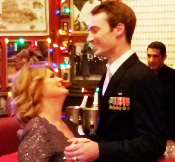 Logan and mom Kimberly dance on the day of his wedding. (Brian White)