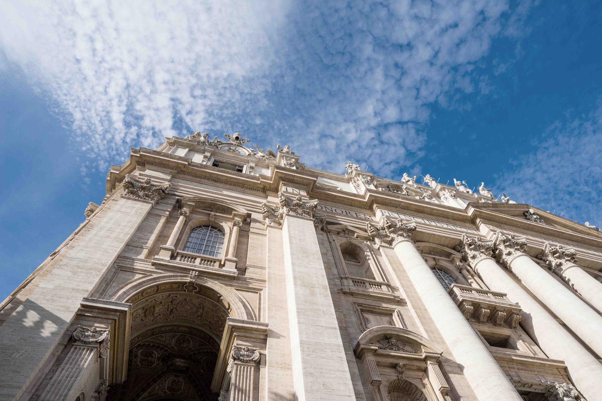 Detail of St. Peter's Basilica in Vatican City. (easy camera/Shutterstock)